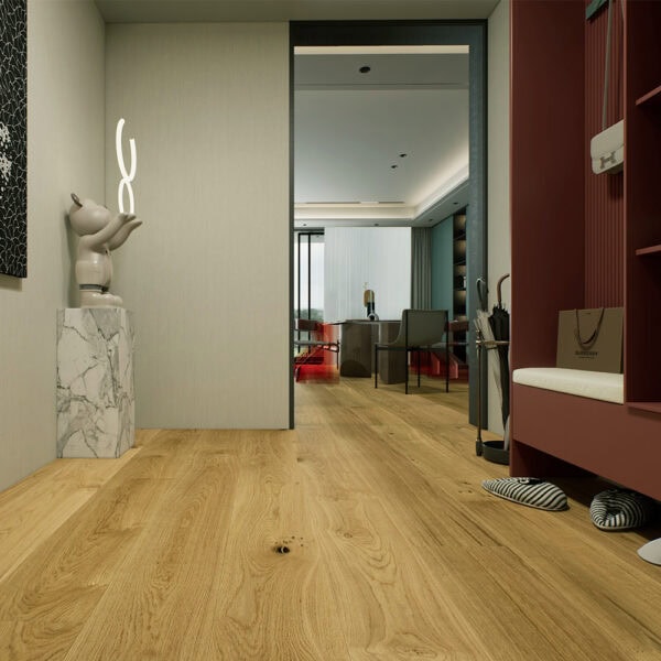 This is an image of the tile product Lusso Euro Oak Engineered Wood