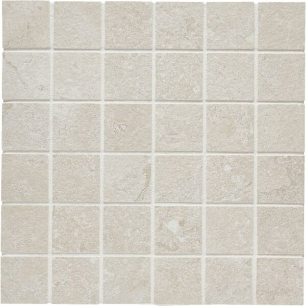 This is an image of the tile product Lagos Ivory Mosaico.