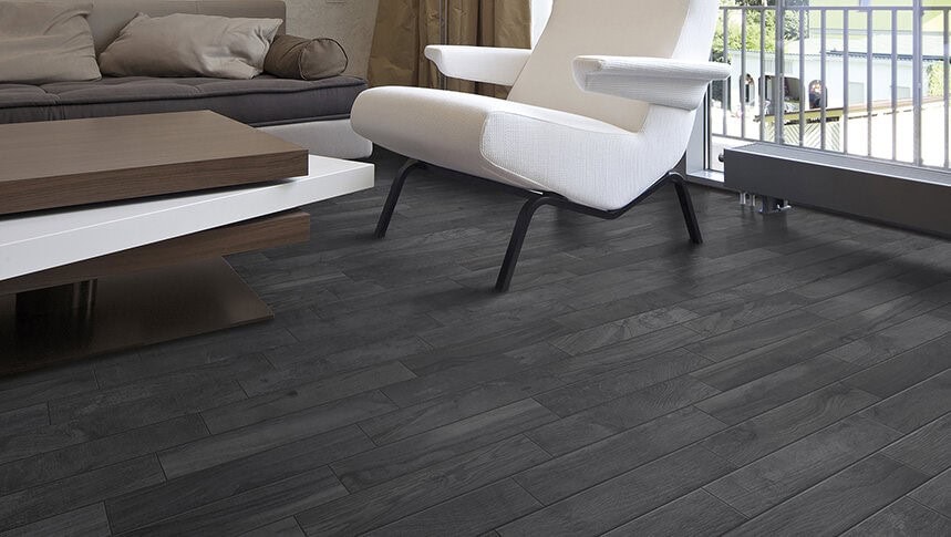 This is an image of the tile product Living Nero.